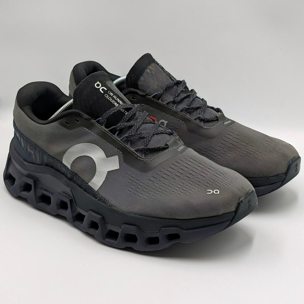 On Cloudmonster 2 Asphalt Iron Mens 11.5 (UK 11) Running Shoes Sneakers